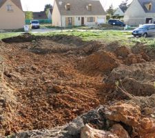 &ccedil;a y est le trou est creus&eacute;, ou presque