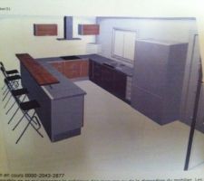 Vue 3d cuisine