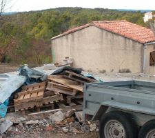 Nettoyage du terrain