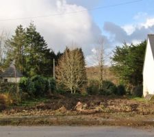 Vue depuis la rue apr&egrave;s d&eacute;gagement complet