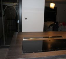 Plaque induction et hotte encastrée