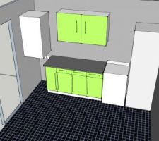 Dessin am&eacute;nagement cellier