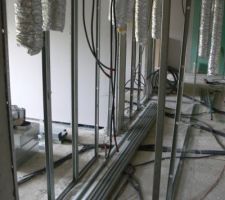 Les chambres et le couloir