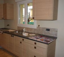 Finition de la cuisine