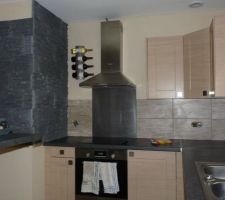 Mise en place des plaquettes de parement