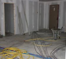 Préparation pour chape