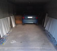 Chevrons qui sèchent