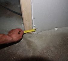 Même problèmes, contour de porte pas bon,