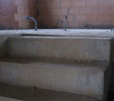 Dalle du RDC non plane