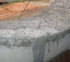 Coulures au niveau du hublot