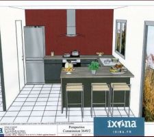 Plan fini de la cuisne