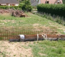 Livraison ferraillage pour fondation