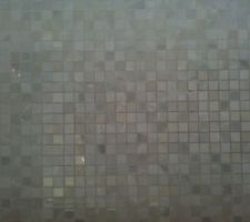 Fa&iuml;ence de la future salle d'eau de notre chambre