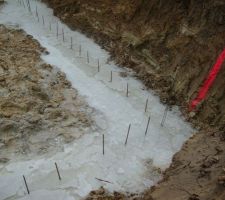 Fondation sous l'eau :(