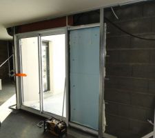 Isolation de la baie à galandage