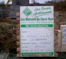 Le d&eacute;but de chantier