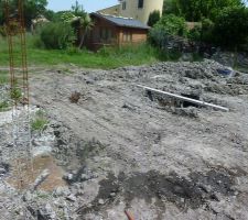 Piliers à 4m de profondeur