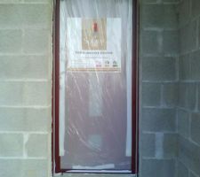 Notre superbe porte d'entr&eacute;e!!!