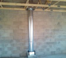 Conduit poujoulat au 1er etage