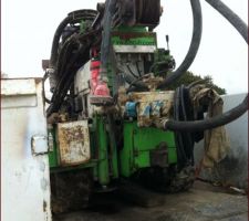 Etude de sol: la machine