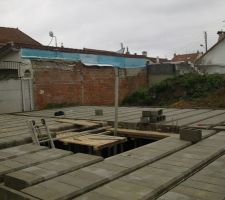 Hourdis béton RDC