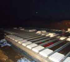 Vue du vide sanitaire dans son ensemble.