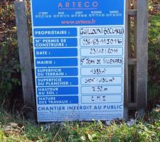 Panneau du constructeur