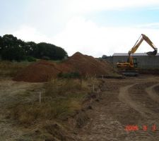 Terrassement en cours...