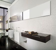 Le cubica blanco, au mur.