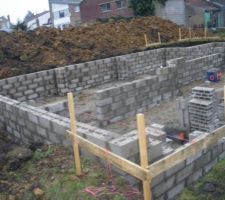 Fondations, vide sanitaire.