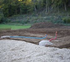 D&eacute;but du terrassement