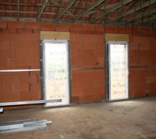 Préparation pour pose placo