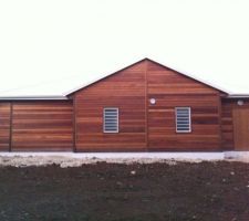 VUE ARRI&Egrave;RE DE LA MAISON