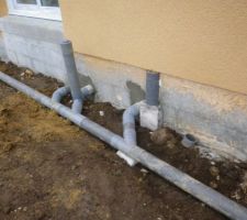 Les sorties de canalisations