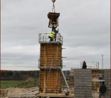 Coul&eacute;e du b&eacute;ton