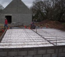 Juste avant que le beton arrive