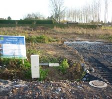 Notre terrain. Acc&egrave;s chantier r&eacute;alis&eacute; par STLM