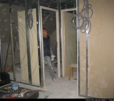 Ferraillage de salle de bain, de la chambre et des WC