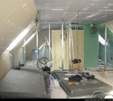 Ferraillage de la chambre, de la salle de bain