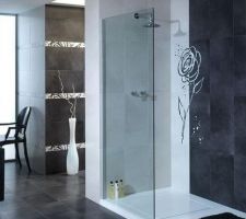 Carrelage choisi dans la salle de bain