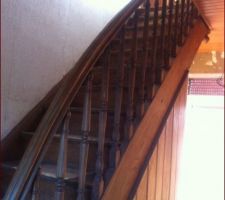 L'escalier pour l'étage