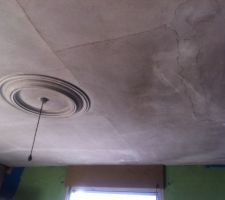 Plafond de la futur salle de bain   cellier