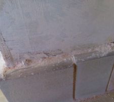 Voici les finitions des  plinthes.......