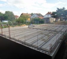 Plancher poutres, poutrelles, hourdis