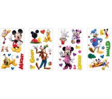 Chambre de notre petit gar&ccedil;on de 2ans 1/2 qui a uns chambre avec des meubles Mickey bleu et jaune... les murs seront bleus tr&egrave;s clair