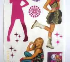 Pour la chambre de notre fille (sur ses placards)