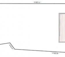 Notre terrain et l'implantation de la maison