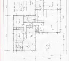 Plan definitif de la maison