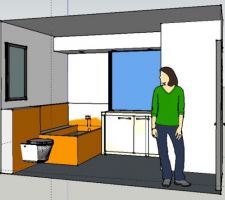Projet pour salle de bain &eacute;tage