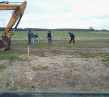 Implantation de la maison sur le terrain